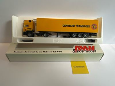 AMW 1:87 - MAN met oplegger "Centrum Transport"