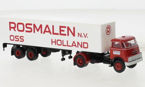Brekina 1:87 - DAF DO 2000 Koffer-SZ, 1957, Rosmalen