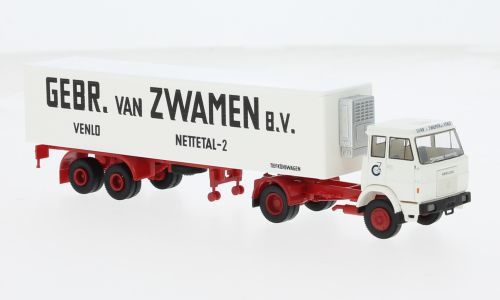 Brekina 1:87 - Henschel F 161 S Koffer-SZ, 1967, Gebr. van Zwamen
