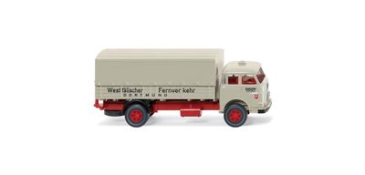 Wiking 1:87 - Pritschen-Lkw (MAN Pausbacke) "Spedition Vogt"