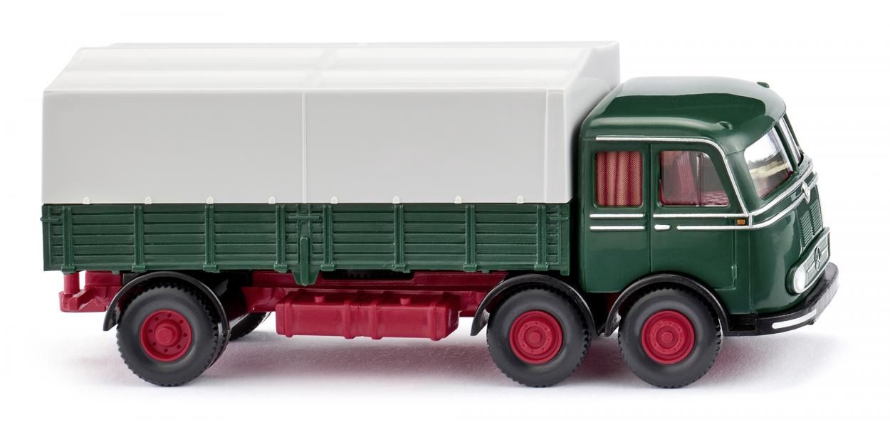 Wiking 1:87 - Pritschen-Lkw (MB LP 333) - moosgrün