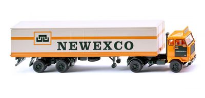 Wiking 1:87 - Koffersattelzug (Volvo F88) "Newexco"