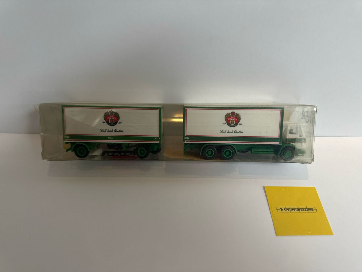 Herpa 1:87 - Mercedes met oplegger en aanhanger "Eelbinger"