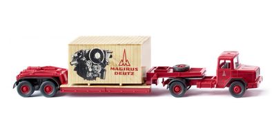 Wiking 1:87 - Tiefladesattelzug (Magirus Deutz) "Magirus"