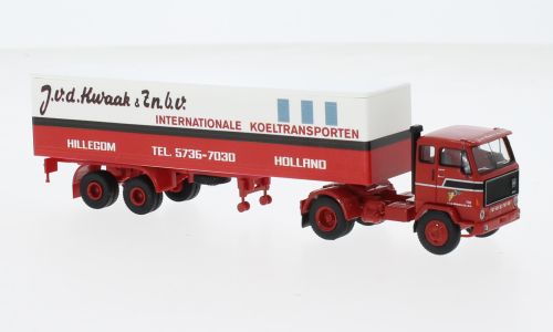 Brekina 1:87 - Volvo F 89 Koffer-SZ, 1972, v.d.Kwaak