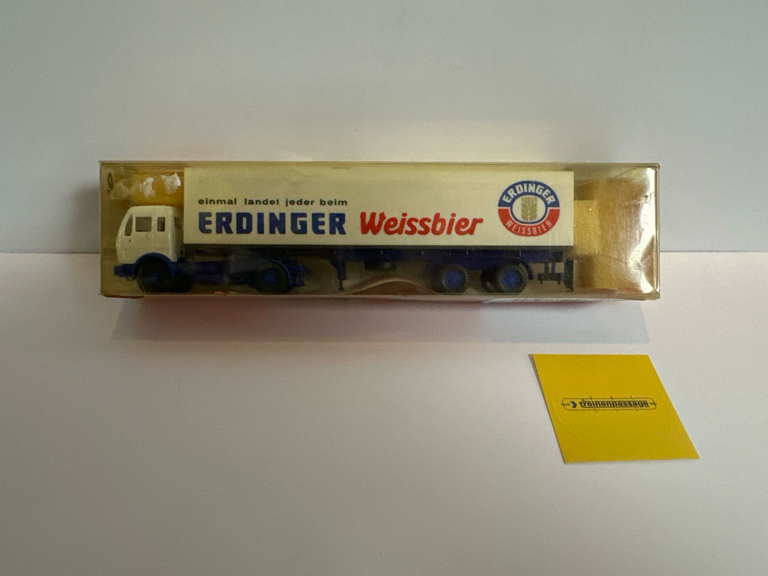 Roskopf 1:87 - Mercedes met oplegger "Erdinger Weissbier"