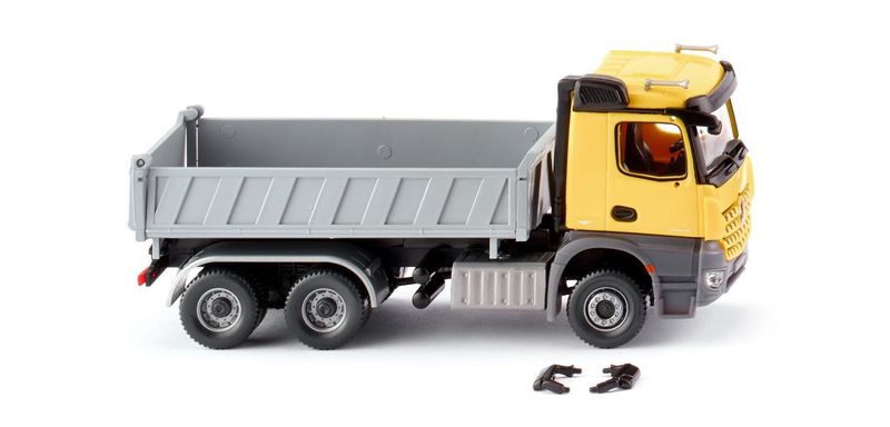 Wiking 1:87 - Dreiseitenkipper (MB Arocs) - zinkgelb