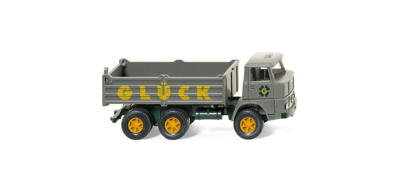 Wiking 1:87 - Hochbordkipper (Henschel) "Glück"