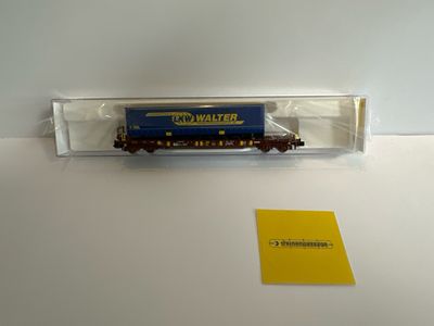 Fleischmann 825024 - Güterwagen Taschenwagen T3 LKW Walter, AAE, N