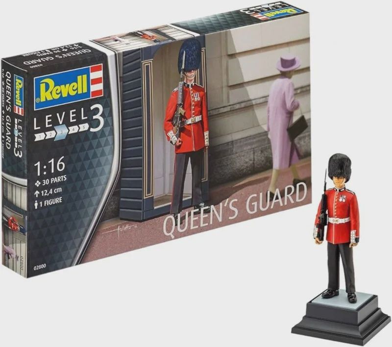 Revell 62800 - Queen's Guard 1:16 met lijm en verf