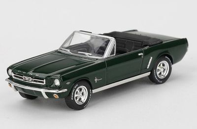 MiniGT 1:64 - Ford Mustang Convertible '64, groen (Highland green)