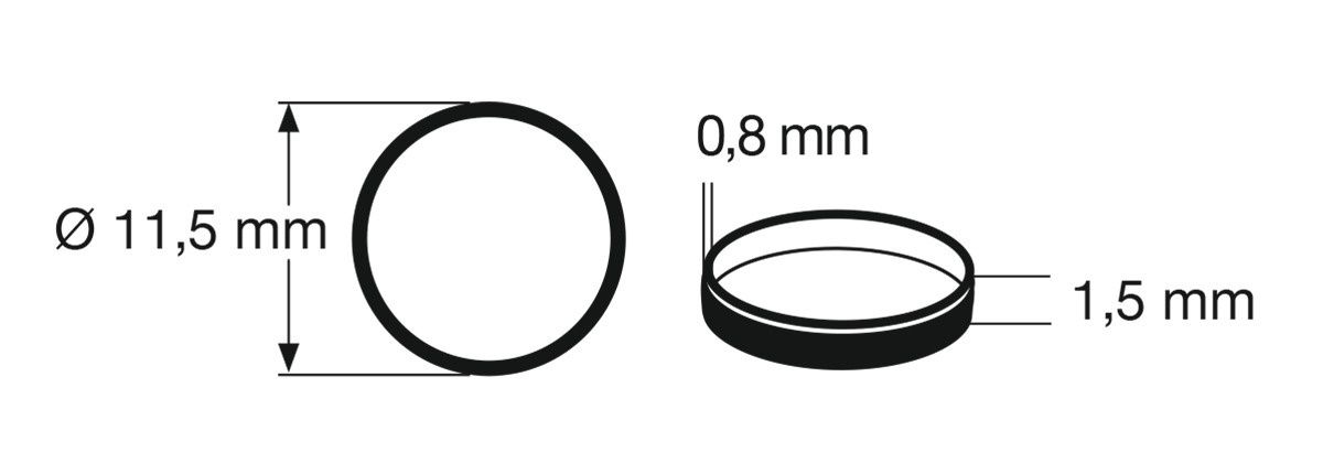 Fleischmann 648010 - Haftreifen-Satz H0