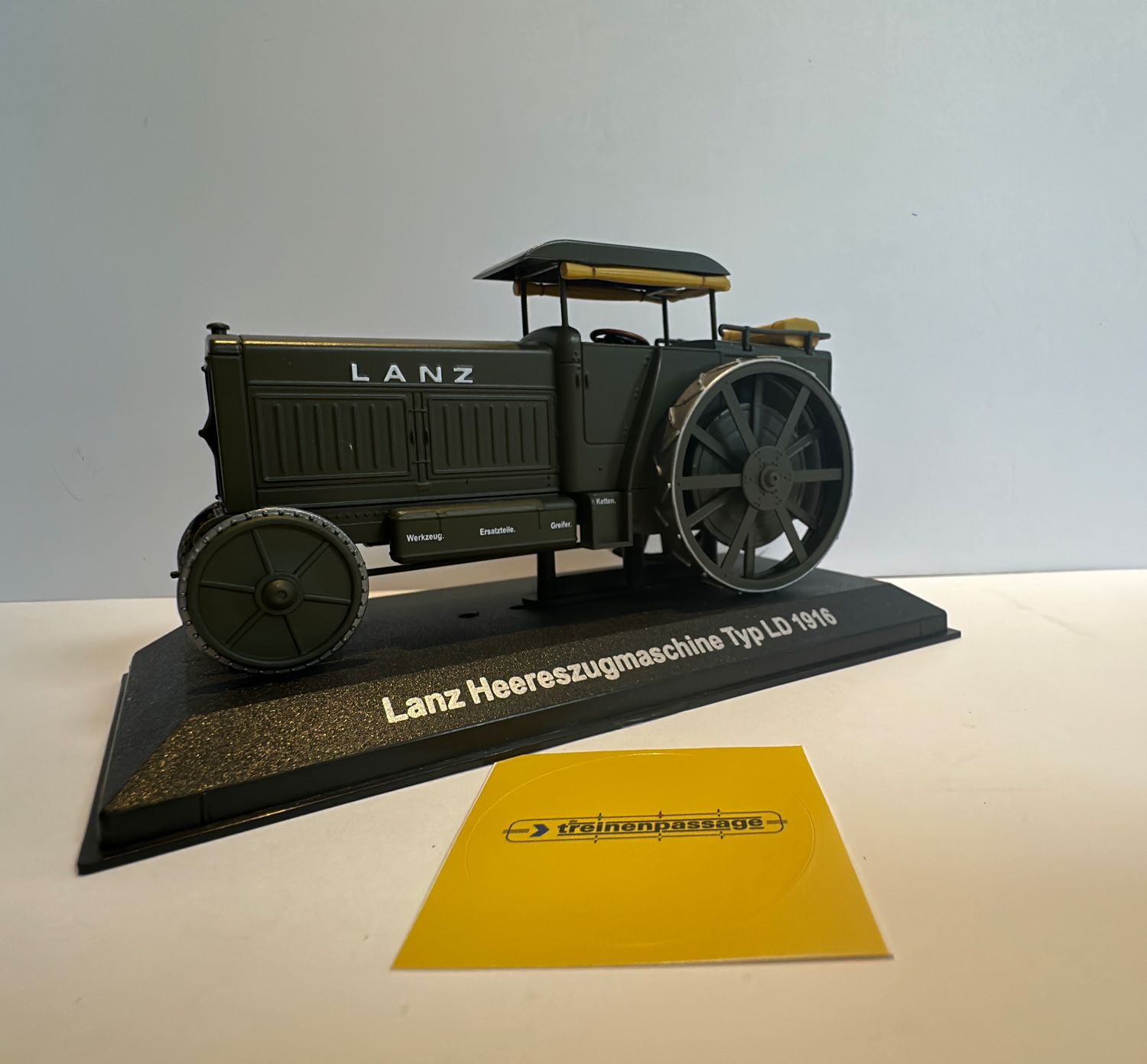 ATLAS 1:43 - LANZ HEERESZUGMASCHINE TYP LD 1916