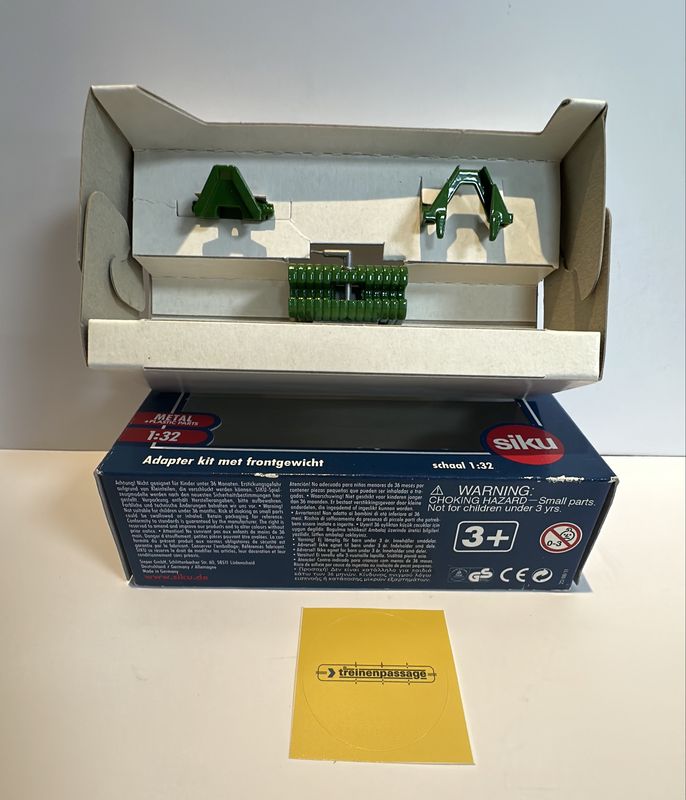Siku 1:32 - Adapter kit met frontgewicht (groen)