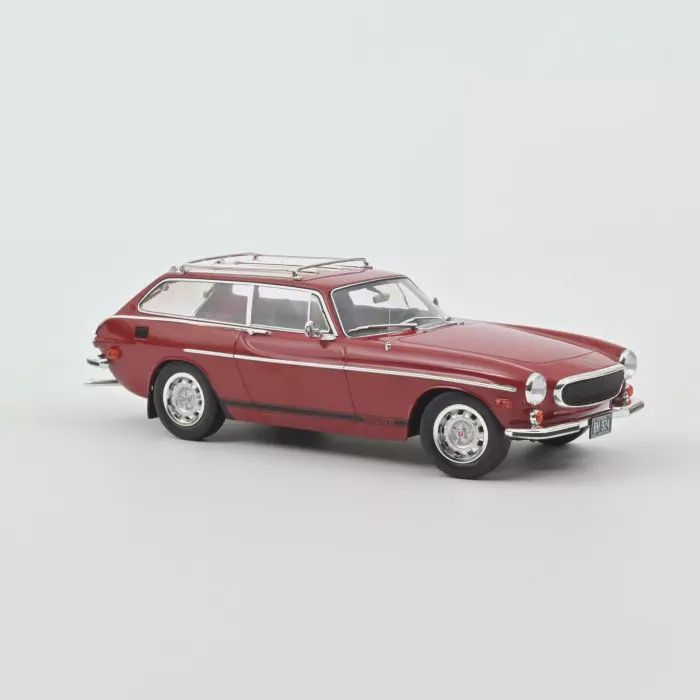 Norev 1:18 - Volvo 1800 ES (US version) 1972 Red with lower side stripes