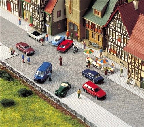 Busch 6032 - Altstadt-Pflaster-Platz, H0