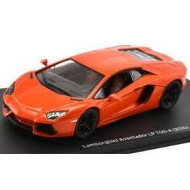Magzine Models 1:43- Lamborghini Aventador LP 700-4, red-orange