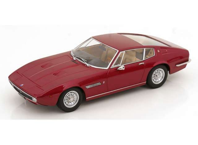 KK-Scale 1:18 - Maserati Ghibli Coupe, red metallic, 1969
