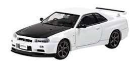 Carnel 1:43 - Nissan Skyline GT-R VspecII N1(BNR34), 2000, white/black