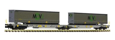Fleischmann 825025 - Doppeltaschen-Gelenkwagen, AAE