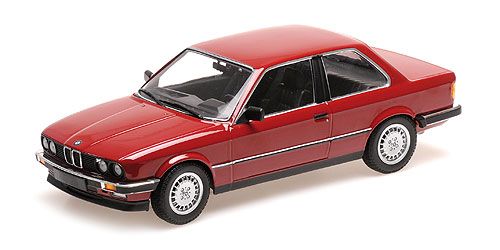 MINICHAMPS 1:18 - BMW 323I (E30), 1982, RED (CARMINE)