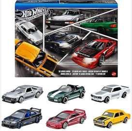 Hotwheels 1:64 - Japan Themed 6-pack in deluxe packaging.