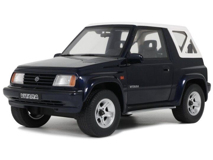 Ottomobile 1:18 -  Suzuki Vitara Cabrio JLX '94, blauw metallic