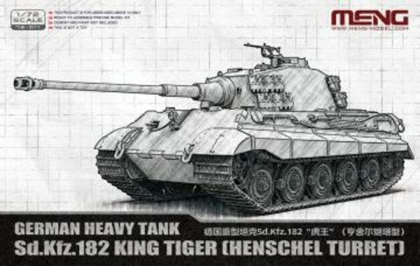 Meng 72011 - German Heavy Tank Sd.Kfz.182 King Tiger 1:72