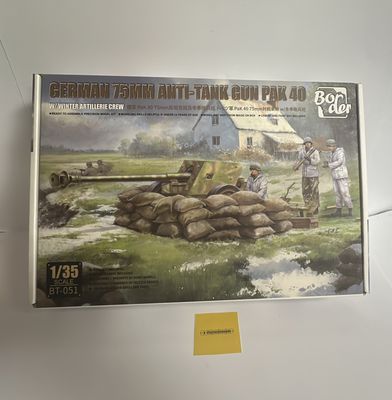 Border BT-051 - German 7.5cm Anti-Tank Gun 1:35