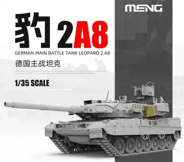 Meng TS-057 -German Main Battle Tank Leopard 2A8 1:35