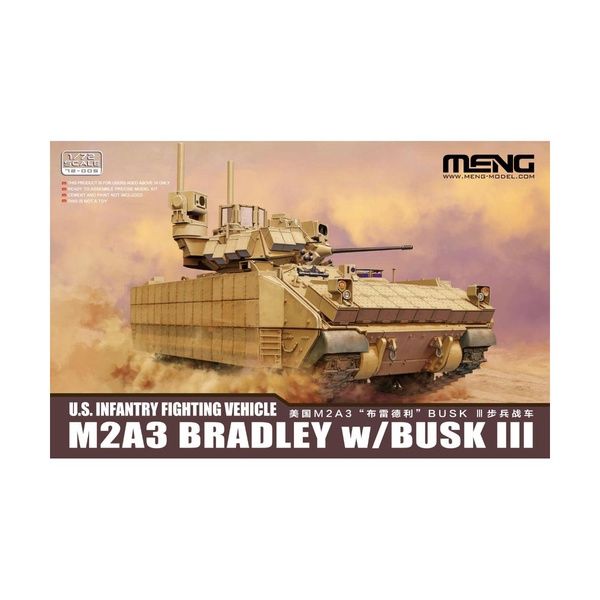 Meng 72005 - U.S. Infantry Fighting Vehicle M2A3 Brad 1:72