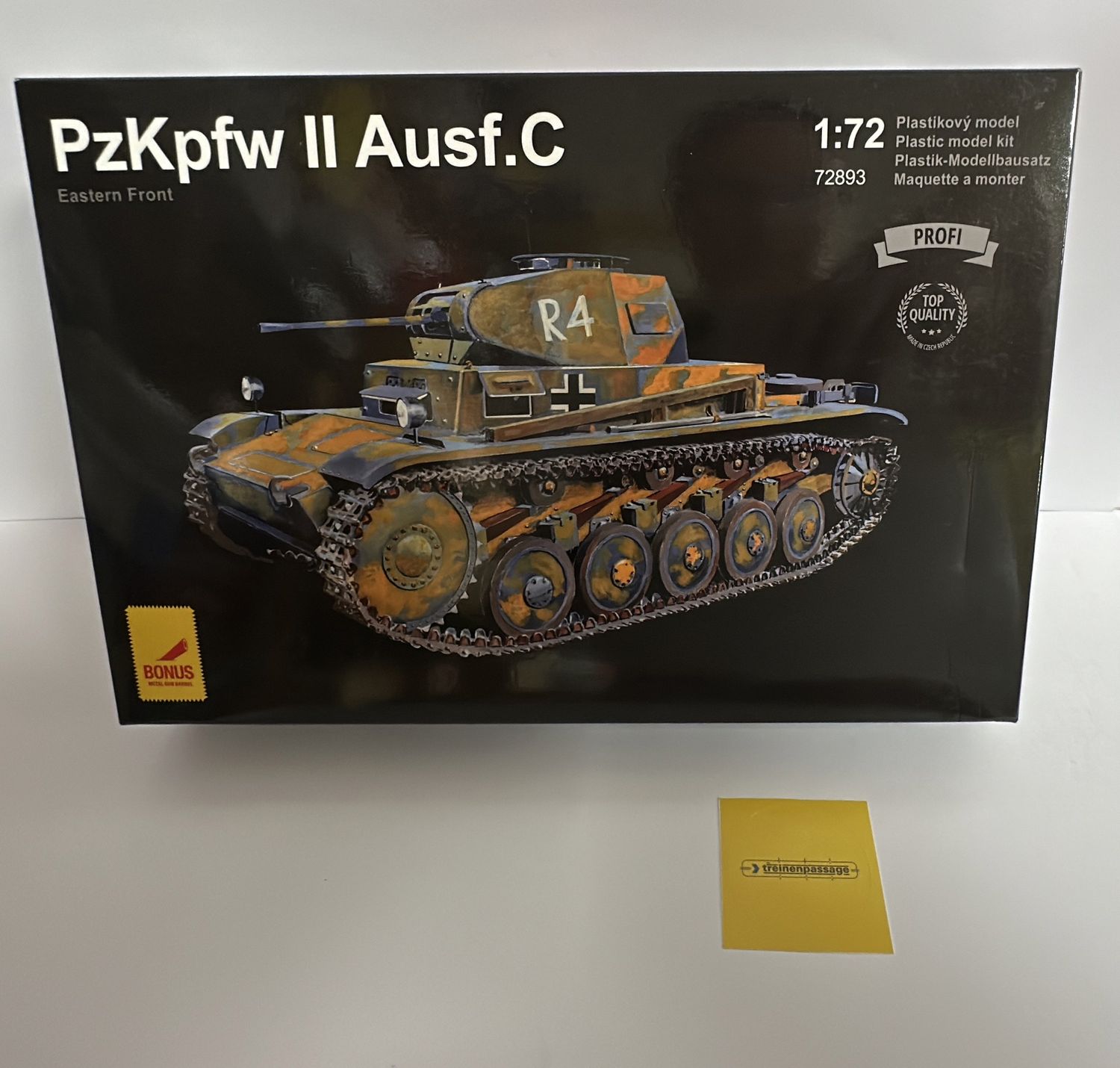 Attack hobby kits 72893 - PzKpfw II Ausf.C Eastern Front 1:72