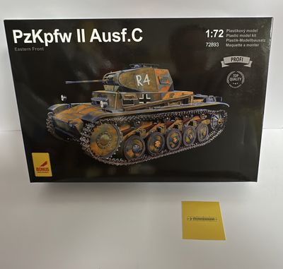 Attack hobby kits 72893 - PzKpfw II Ausf.C Eastern Front 1:72