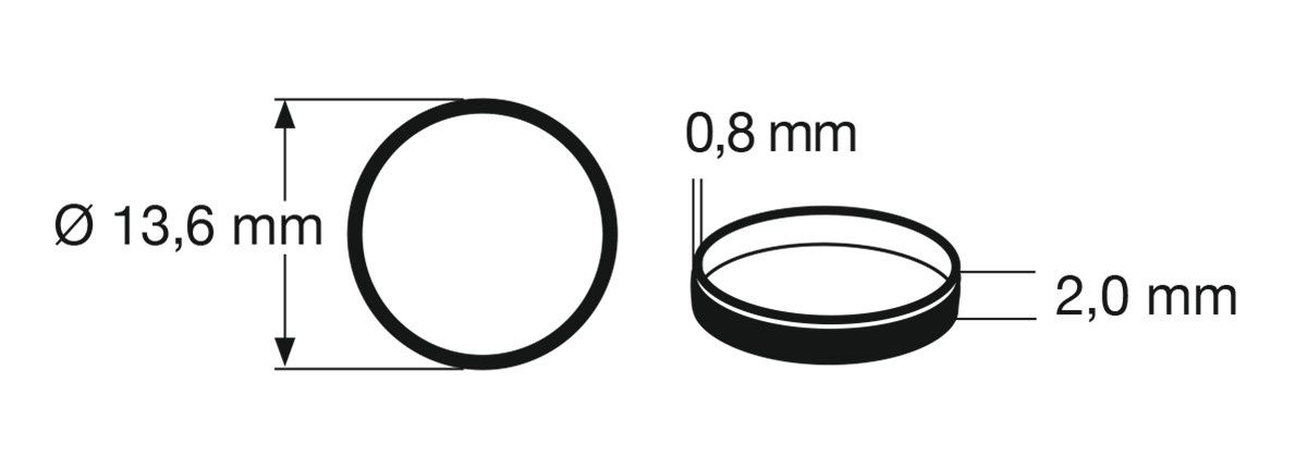 Fleischmann 648002 - Haftreifen-Satz H0