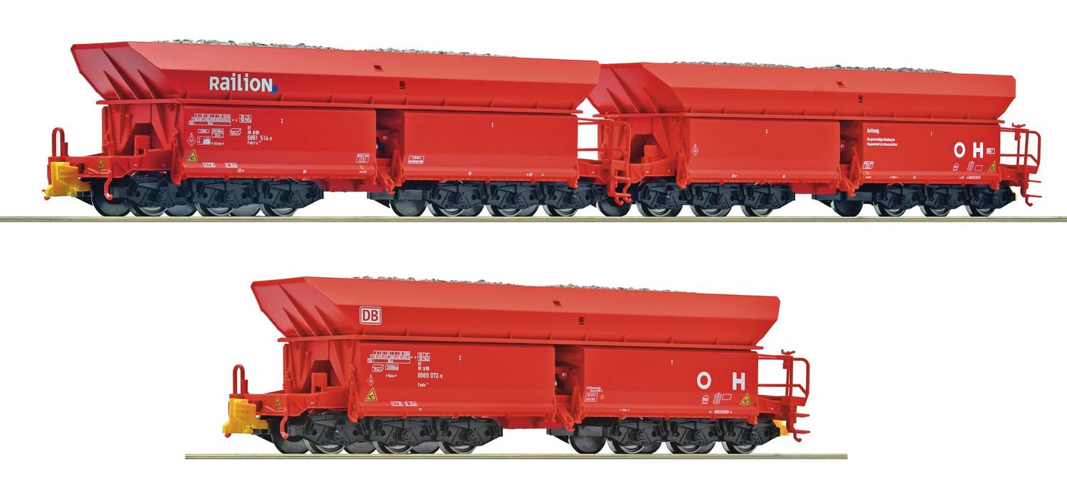 Roco 6600271 -  3-tlg. Set 2: Erzwagen, DB AG, H0