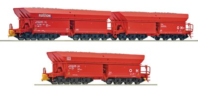 Roco 6600271 - 3-tlg. Set 2: Erzwagen, DB AG, H0
