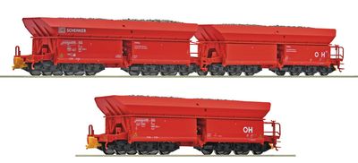Roco 6600270 - 3-tlg. Set 1: Erzwagen, DB AG
