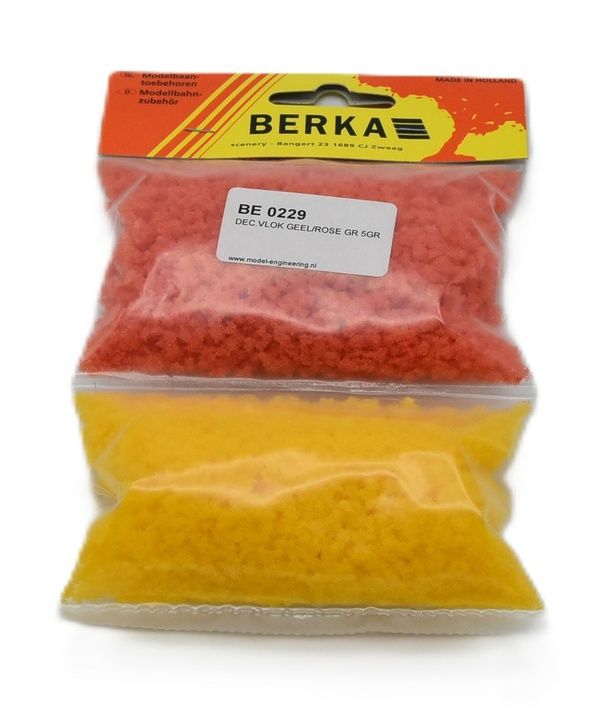 Berka 0229 - DEC.VLOK GEEL/ROSE GR 5GR