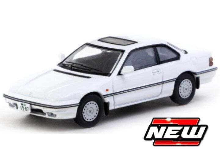 Tarmac Works 1:64 - Honda PRELUDE, wit 1987