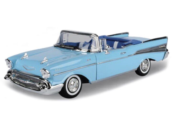 Motor Max 1:18 - CHEVROLET BEL AIR CABRIOLET 1957