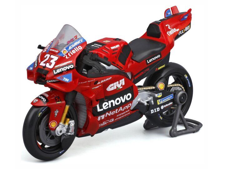 MAISTO 1:18 - Ducati DESMOSEDICI GP24 - DUCATI LENOVO GP RACING #23 ENEA BASTIANINI 2024