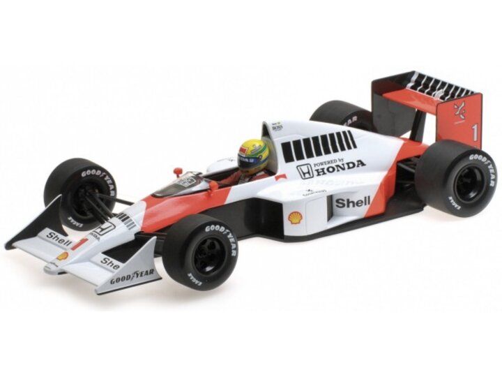 ATLAS 1:43 - Mclaren HONDA MP4/5 #1 AYRTON SENNA GERMANY GP 1989