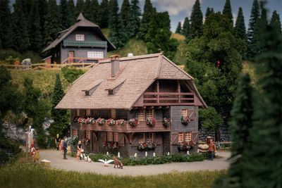 Faller 130012 - Jubileummodel "Horlogemakershuis met figuur ", H0
