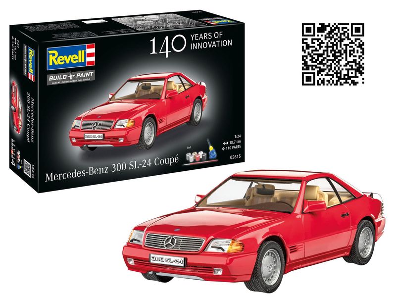 Revell 05615 - Mercedes-Benz 300 SL-24 Coupé (140 Years Mercedes)