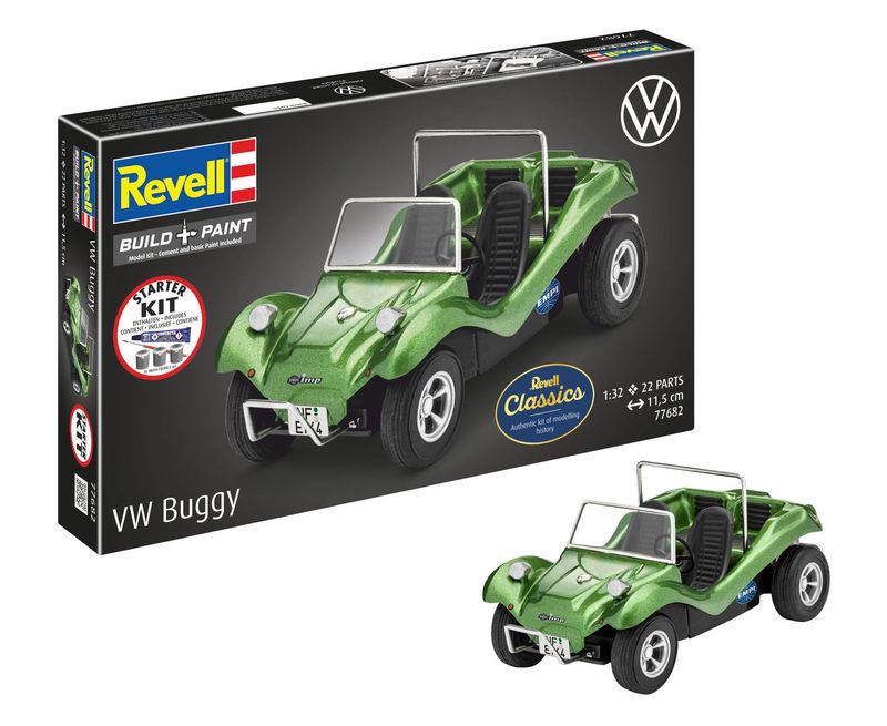Revell 77682 - Starter Kit VW Buggy 1:32