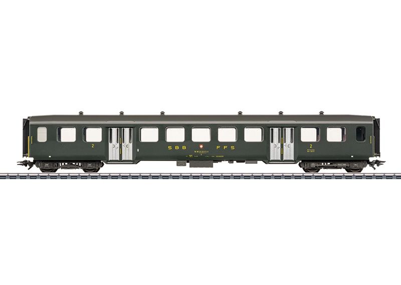 Märklin 43373 - Lichtmetalen rijtuig 2e klas, H0