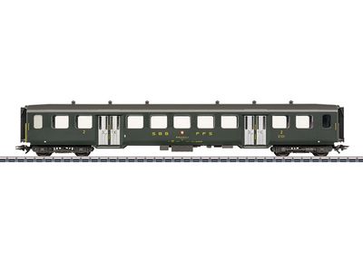 Märklin 43373 - Lichtmetalen rijtuig 2e klas, H0