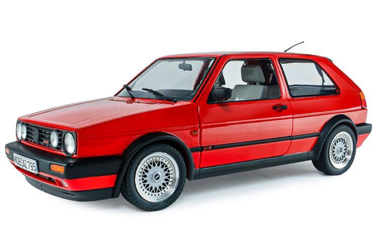 Solido 1:18 -  VW Golf II GTI G60 '89, rood