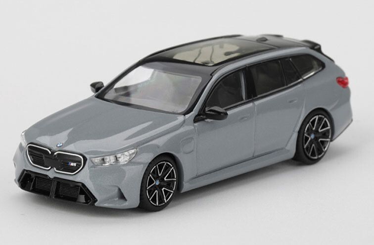 MiniGT 1:64 -  BMW M5 (G99) Touring '25, grijs metallic