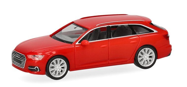 Herpa 1:87 -  Audi A6 Avant, rood
